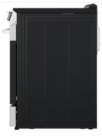 LG *LSEL6333XE   30-in Glass Top 5 burners 6.3-cu ft Air Fry Convection Oven Freestanding Electric Range ( Stainless Steel )