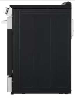 LG *LSEL6333XE   30-in Glass Top 5 burners 6.3-cu ft Air Fry Convection Oven Freestanding Electric Range ( Stainless Steel )