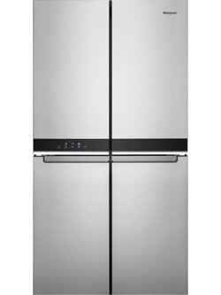 Whirlpool *WRQA59CNKZ   19.4 cu. ft. 4-Door French Door Refrigerator in Fingerprint Resistant Stainless Steel, Counter Depth