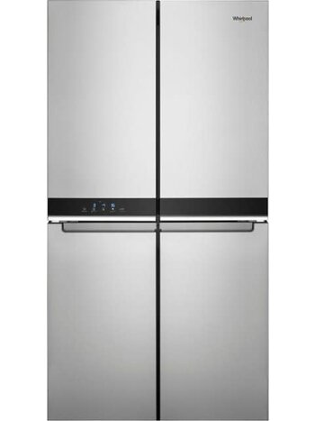 Whirlpool *WRQA59CNKZ   19.4 cu. ft. 4-Door French Door Refrigerator in Fingerprint Resistant Stainless Steel, Counter Depth