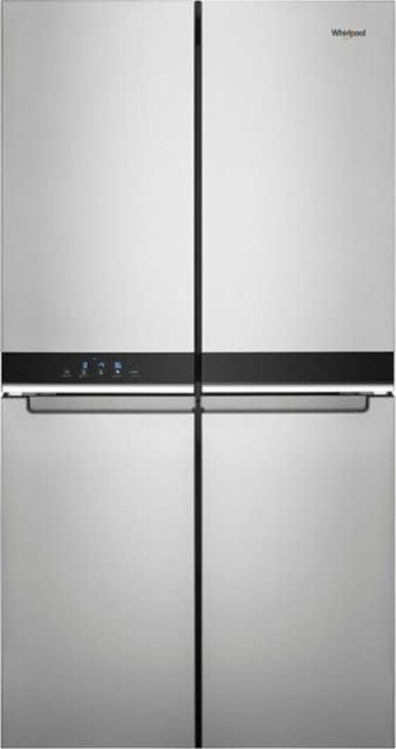 Whirlpool *WRQA59CNKZ   19.4 cu. ft. 4-Door French Door Refrigerator in Fingerprint Resistant Stainless Steel, Counter Depth