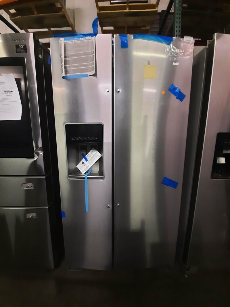 Whirlpool *WRS571CIHZ   20.6-cu ft Counter-Depth Side-by-Side Refrigerator with Ice Maker (Fingerprint Resistant Stainless Steel)