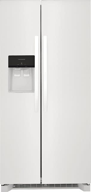 Frigidaire *FRSS2323AW 22.3-cu ft Side-by-Side Refrigerator with Ice Maker (White) ENERGY STAR