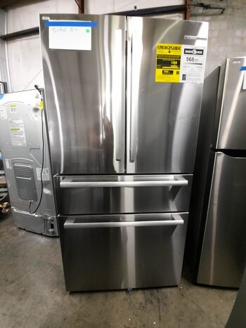 Bosch *B36CL80SNS 800 Series 36 in. 21 cu. ft. French Door Refrigerator in Stainless Steel with Dual Compressor, Counter-Depth