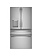 GE PVD28BYNFS - Profile 27.9 cu. ft. Smart 4-Door French Door Refrigerator with Door-in-Door in Fingerprint Resistant Stainless Steel