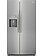 Frigidaire *GRSC2352AF  Gallery 22.3-cu ft Counter-depth Side-by-Side Refrigerator with Ice Maker (Smudge-proof Stainless Steel) ENERGY STAR