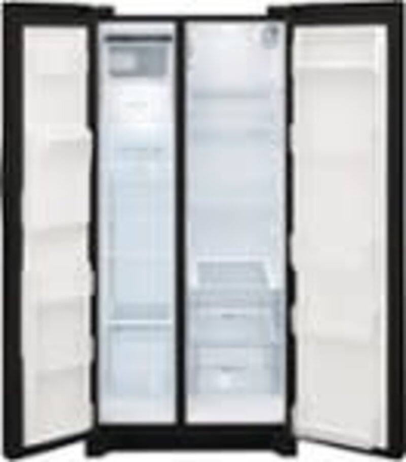 Frigidaire *FRSS2323AB  22.3-cu ft 33" Side-by-Side Refrigerator with Ice Maker (Black)