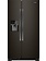 Whirlpool *WRS325SDHV  24.5-cu ft Side by Side Refrigerator with Ice and Water Dispenser and Can Caddy - Black Stainless