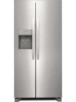 Frigidaire *FRSS2323AS  22.3 Cu. Ft. Side-by-Side Refrigerator - 33 INCH WIDTH  Stainless Steel