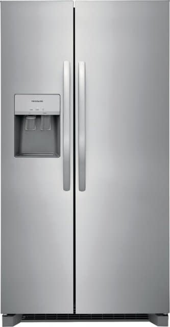 Frigidaire *FRSS2623AS  25.6 Cu. Ft. Side-by-Side Refrigerator - Stainless steel