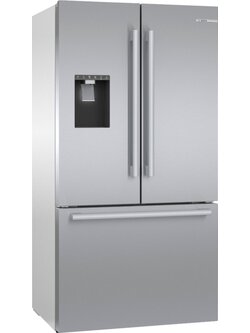 Bosch *B36CD50SNS 500 Series 21 Cu. Ft. French Door Counter-Depth Smart Refrigerator with External Water and Ice Maker - Stainless steel
