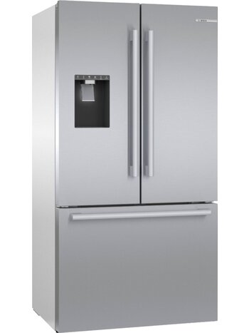 Bosch *B36CD50SNS 500 Series 21 Cu. Ft. French Door Counter-Depth Smart Refrigerator with External Water and Ice Maker - Stainless steel