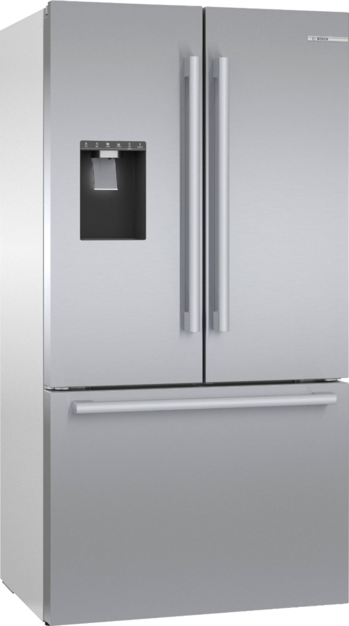 Bosch *B36CD50SNS 500 Series 21 Cu. Ft. French Door Counter-Depth Smart Refrigerator with External Water and Ice Maker - Stainless steel