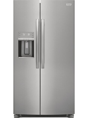 Frigidaire GRSS2652AF 25.6-cu ft Side-by-Side Refrigerator with Ice Maker (Fingerprint Resistant Stainless Steel) ENERGY STAR