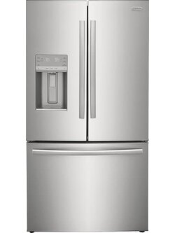 Frigidaire *GRFC2353AF   Gallery 22.6-cu ft Counter-depth French Door Refrigerator with Dual Ice Maker (Smudge-proof Stainless Steel)