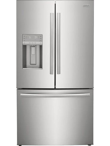 Frigidaire *GRFC2353AF Gallery 36 in. 23 cu. ft. Counter Depth French Door Refrigerator in Smudge-Proof Stainless Steel
