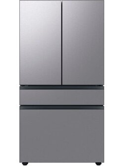 Samsung *RF29BB8600QL  Bespoke 28.8-cu ft 4-Door French Door Refrigerator with Dual Ice Maker and Door within Door (Stainless Steel- All Panels) ENERGY STAR