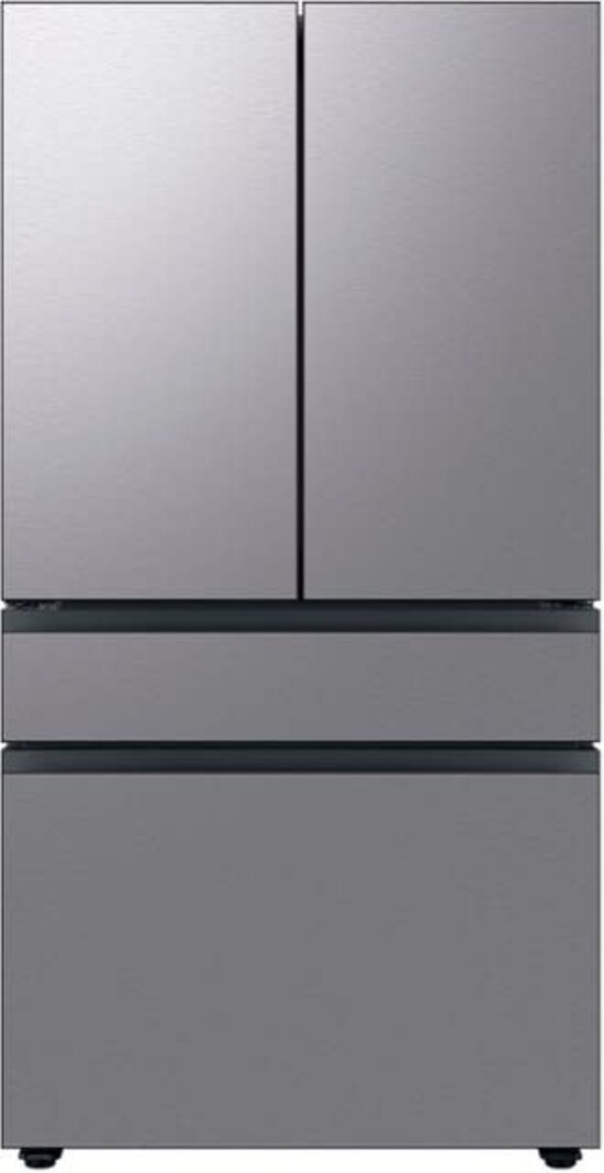 Samsung *RF29BB8600QL  Bespoke 28.8-cu ft 4-Door French Door Refrigerator with Dual Ice Maker and Door within Door (Stainless Steel- All Panels) ENERGY STAR