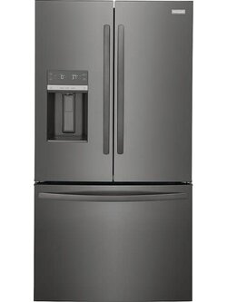 Frigidaire *FRFS2823AD  27.8-cu ft French Door Refrigerator with Ice Maker (Black Stainless Steel) ENERGY STAR