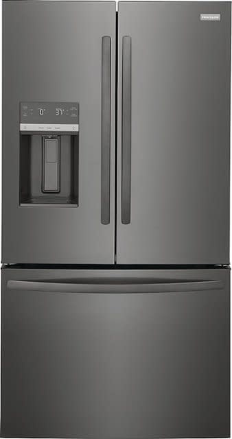Frigidaire *FRFS2823AD  27.8-cu ft French Door Refrigerator with Ice Maker (Black Stainless Steel) ENERGY STAR
