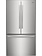 Frigidaire *FRFG232LAF  23.3-cu ft Counter-depth French Door Refrigerator with Ice Maker (Easycare Stainless Steel) ENERGY STAR