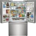 Frigidaire *FRFG232LAF  23.3-cu ft Counter-depth French Door Refrigerator with Ice Maker (Easycare Stainless Steel) ENERGY STAR