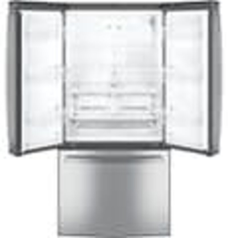 GE *GNE25JYKFS 24.7 Cu. Ft. French Door Refrigerator -33" Width Stainless steel
