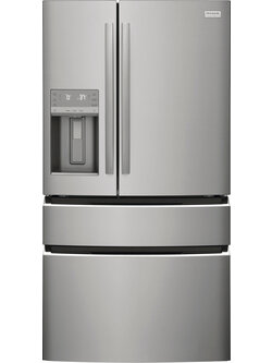 Frigidaire *Gallery GRMC2273CF  21.5-cu ft 4-Door Counter-depth French Door Refrigerator with Ice Maker (Smudge-proof Stainless Steel)