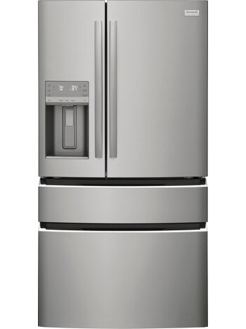 Frigidaire GRMC2273CF 21.5-cu ft 4-Door Counter-depth French Door Refrigerator with Ice Maker (Fingerprint Resistant Stainless Steel) ENERGY STAR
