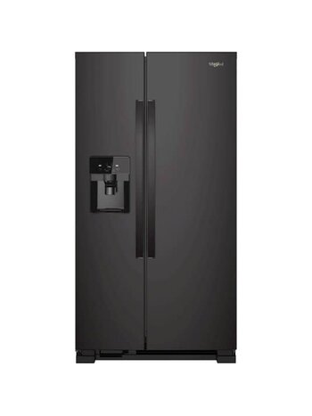 Whirlpool *WRS325SDHB   24.6 Cu. Ft. Side-by-Side Refrigerator with Water and Ice Dispenser