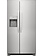 Frigidaire *FRSC2333AS 36.1 in. 22.3 cu. ft. Counter Depth Side-by-Side Refrigerator in Stainless Steel