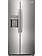 Frigidaire *GRSS2352AF  Gallery 22.3-cu ft Side-by-Side Refrigerator with Ice Maker (Fingerprint Resistant Stainless Steel) ENERGY STAR