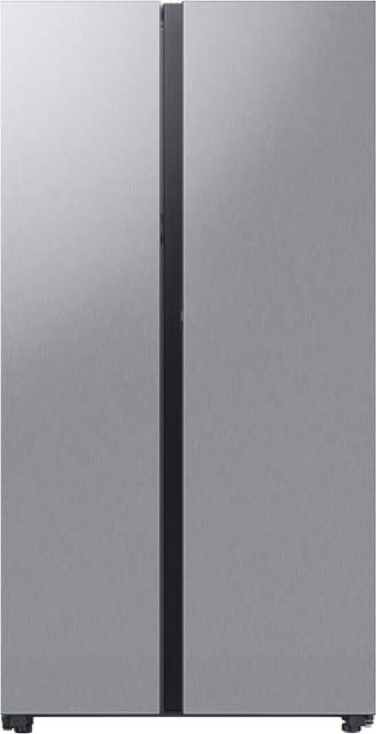 Samsung *RS28CB7600QL Bespoke 36 in. W 28 cu. ft. Side by Side Refrigerator with Beverage Center in Stainless Steel, Standard Depth