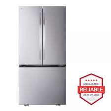LG *LF21G6200S  21 Cu. Ft. French Door Counter-Depth Smart Refrigerator with Ice - Stainless Steel