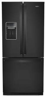 Whirlpool *WRF560SEHB  19.7-cu ft French Door Refrigerator with Ice Maker and Water dispenser (Black)