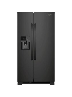 Whirlpool *WRS331SDHB   21.4 Cu. Ft. Side-by-Side Refrigerator - Black