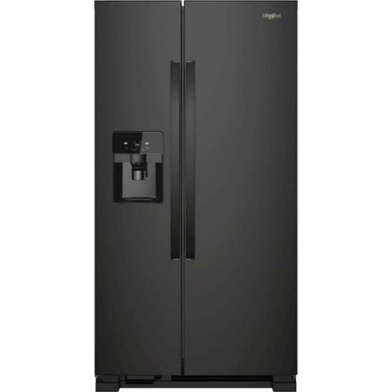 Whirlpool *WRS331SDHB   21.4 Cu. Ft. Side-by-Side Refrigerator - Black