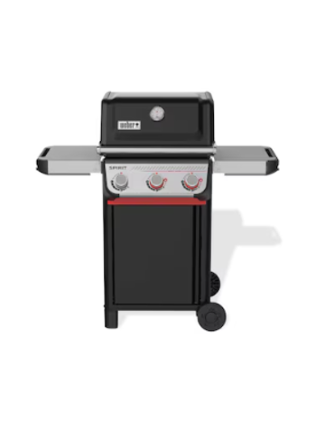 Weber *WEBER SPIRIT E-325 LP BLK 3-Burner Propane Gas Grill in Black with Powerful Boost Burners