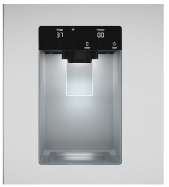 Bosch *B36FD31ENS - Bosch Fastest Ice Maker Standard-Depth 300 Series 26-cu ft 3 -Door Smart Compatible French Door Refrigerator with Ice Maker with Water and Ice Dispenser ( Stainless Steel ) ENERGY STAR Certified