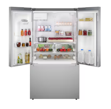 Bosch *B36FD31ENS - Bosch Fastest Ice Maker Standard-Depth 300 Series 26-cu ft 3 -Door Smart Compatible French Door Refrigerator with Ice Maker with Water and Ice Dispenser ( Stainless Steel ) ENERGY STAR Certified