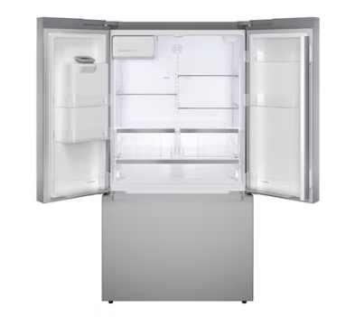 Bosch *B36FD31ENS - Bosch Fastest Ice Maker Standard-Depth 300 Series 26-cu ft 3 -Door Smart Compatible French Door Refrigerator with Ice Maker with Water and Ice Dispenser ( Stainless Steel ) ENERGY STAR Certified
