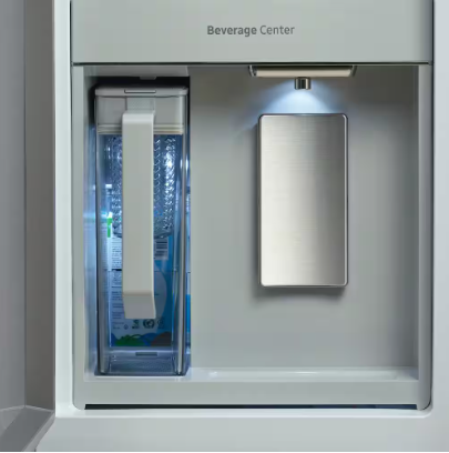 Samsung *RF29DB990012  Bespoke 4-Door Flex with Family Hub+ in White Glass