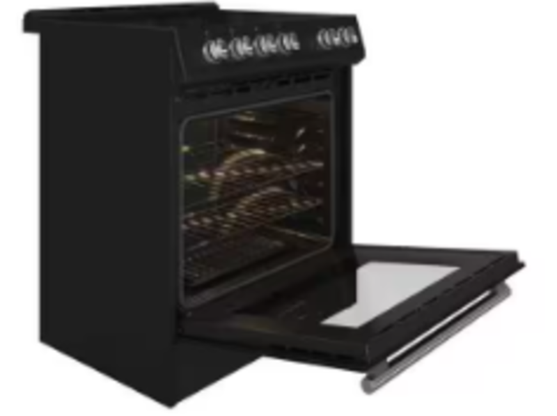 Forno *FFSEL6012-30BLK  Leonardo Espresso 30 in. 4 Element 5.0 cu. ft Electric Range Convection Oven in Black