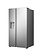 Hisense *HRS290P5FSE 29-cu ft Side-by-Side Refrigerator with Ice Maker ,Water and Ice Dispenser ( Stainless steel )