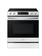 Samsung *NE63CB831512  Bespoke 30-in Glass Top 5 Burners 6.3-cu ft Self-Cleaning Air Fry Convection Oven Slide-in Smart Electric Range (White Glass)