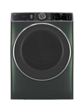 GE *PFD95ESPWGN   Profile™ ENERGY STAR® 7.8 cu. ft. Capacity Smart Front Load Electric Dryer with Steam and Sanitize Cycle in Jade Green