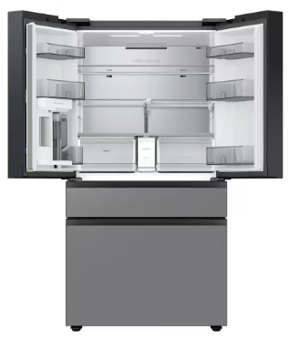 Samsung *RF70F29DER  Bespoke 4-Door French Door Refrigerator (29 Cu. Ft.) with Beverage Center in Stainless Steel