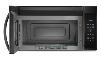 Whirlpool *WMMS3130RB  30 in Over-the-Range Microwave in Black with Express Cooking Buttons