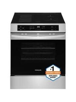 Frigidaire *FCFI3082BS  30 in. 4 Element Front Control Induction Range in Stainless Steel with Air Fry
