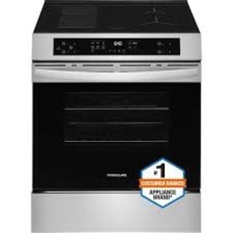 Frigidaire *FCFI3082BS  30 in. 4 Element Front Control Induction Range in Stainless Steel with Air Fry